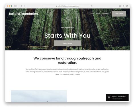 squarespace templates for nonprofits